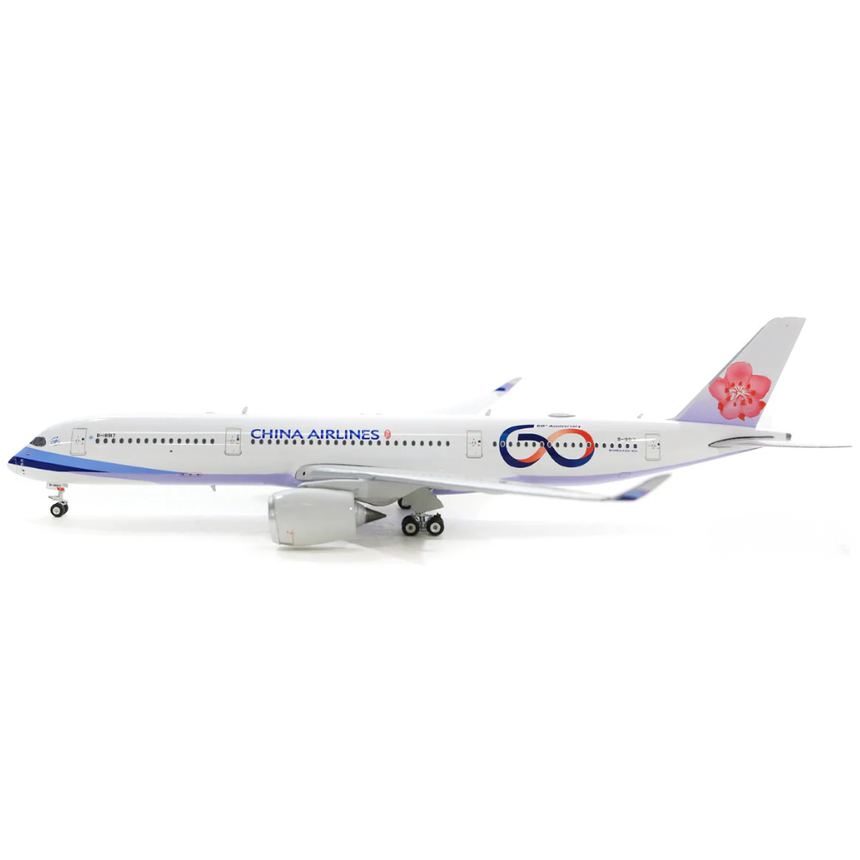 Phoenix China Airlines Airbus A350-900 B-18917 '60 Years' 1/400 Aircraft Scale Model