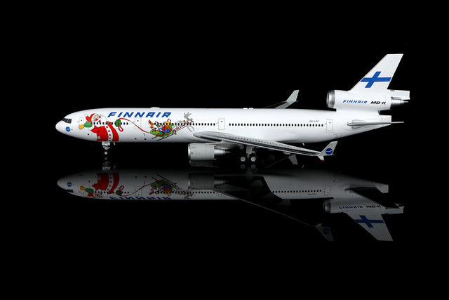 SQ Wings Finnair McDonnell Douglas MD-11 OH-LGC "Santa Claus" 1/200 Aircraft Scale Model