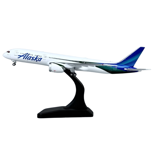 Aviation400 Alaska Airlines Boeing 787-9 Dreamliner N784HA (detachable gear) 1/400 Aircraft Scale Model