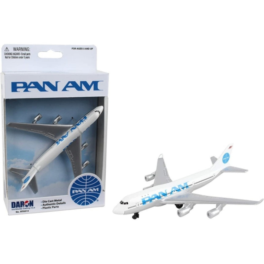 Pan Am Boeing 747 Airplane Model Toy