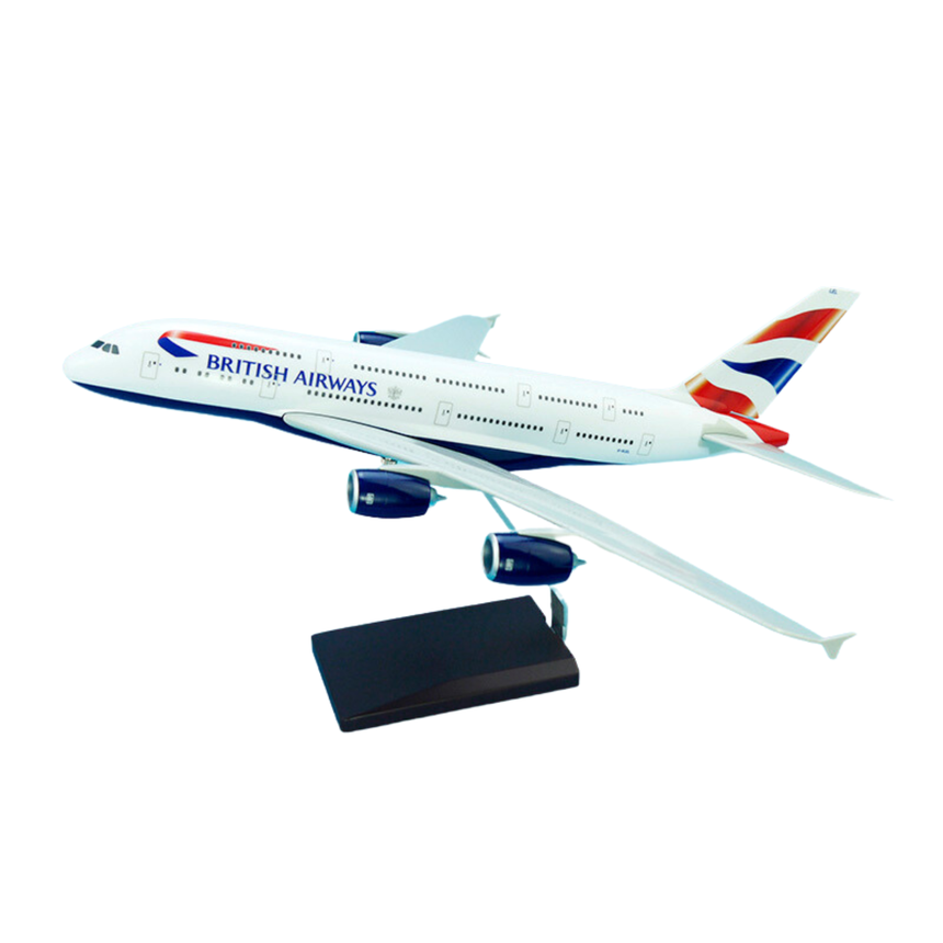 AeroClix British Airways Airbus A380-800 G-XLEL 1/200 Aircraft Scale Model