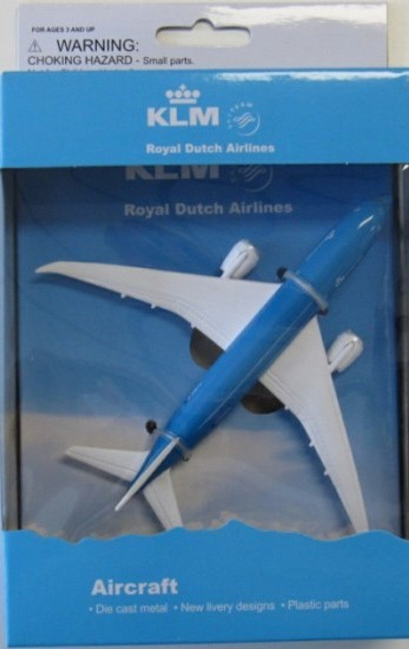 KLM Boeing 787 Diecast Model Plane Toy 13 cm