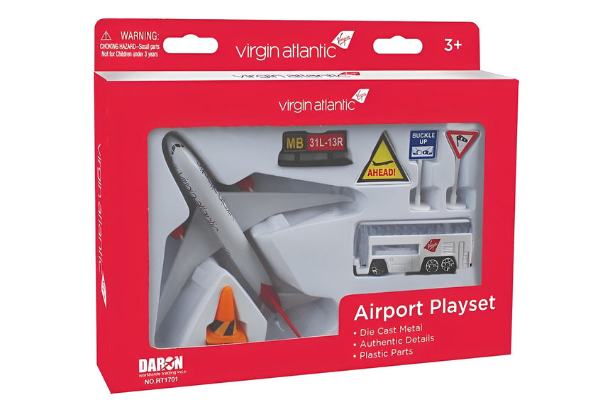 Virgin Atlantic Model Airport Play Set Toy
