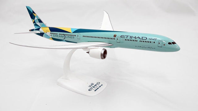 PPC Models Etihad Airways Boeing B787-10 Greenliner 1/200 Aircraft Scale Model