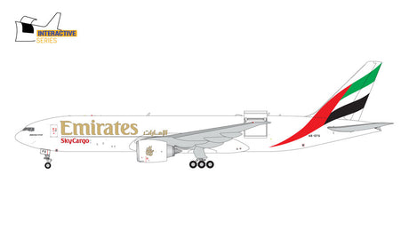 GeminiJets Emirates Sky Cargo Boeing 777-200LRF A6-EFG Interactive Series 1/400 GJUAE2144