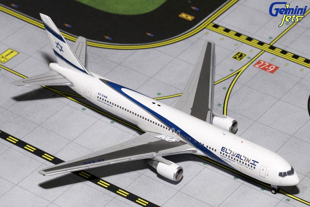 GeminiJets EL AL Boeing 767-300ER 4X-EAN 1/400 Aircraft Scale Model