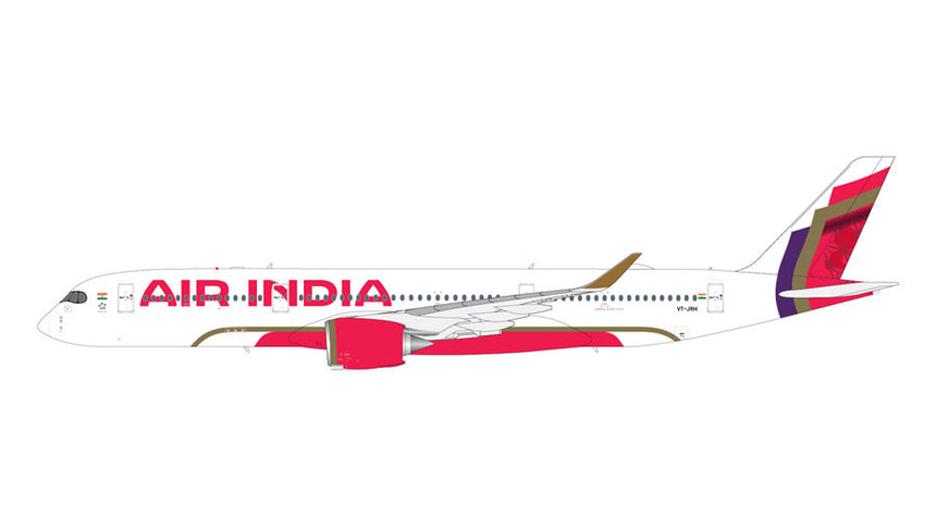 GeminiJets Air India Airbus A350-900 VT-JRH 1/200 Scale