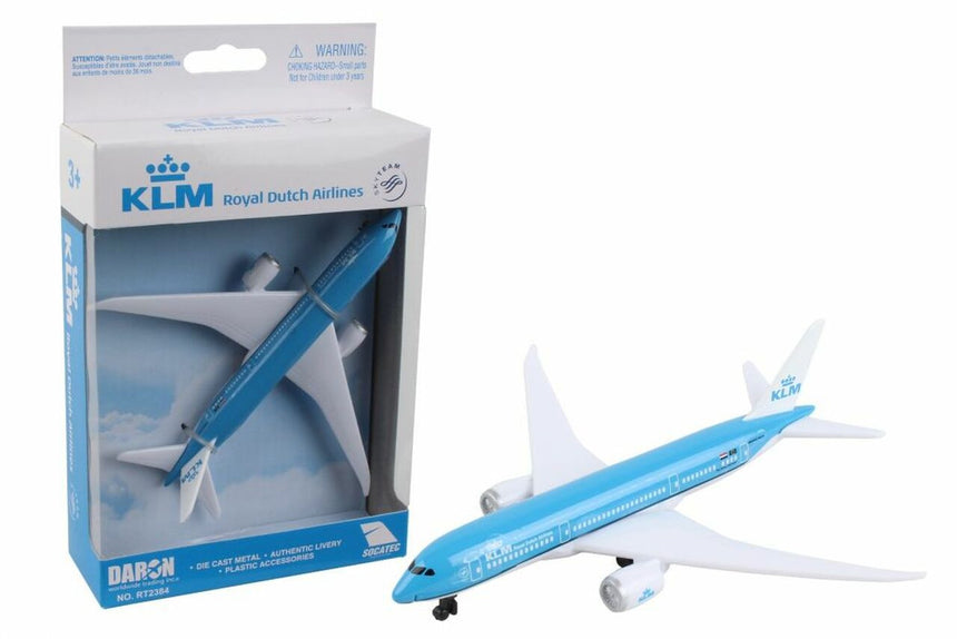 KLM Boeing 787 Dreamliner Airplane Model Plane Toy