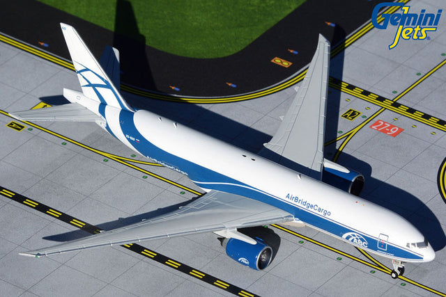 GeminiJets Air Bridge Cargo Boeing 777-200LRF VQ-BAO 1/400 Aircraft Scale Model