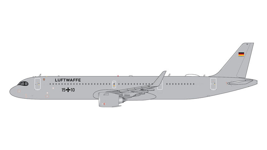 GeminiJets German Air Force Airbus A321Neo 15+10 1/400 GMLFT118