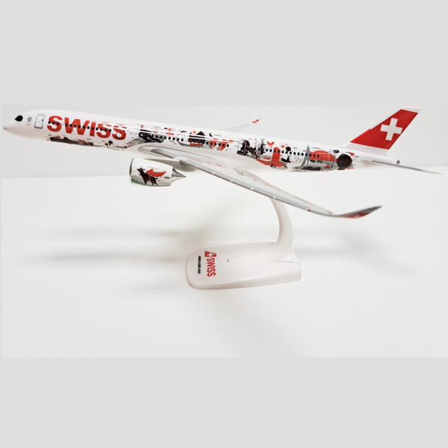 PPC Models Swiss Airlines Airbus A350-900 Wanderlust Livery 1/200 Aircraft Scale Model