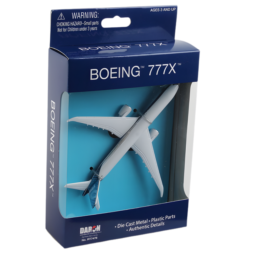 House Colours Boeing B777X Airplane Model Toy