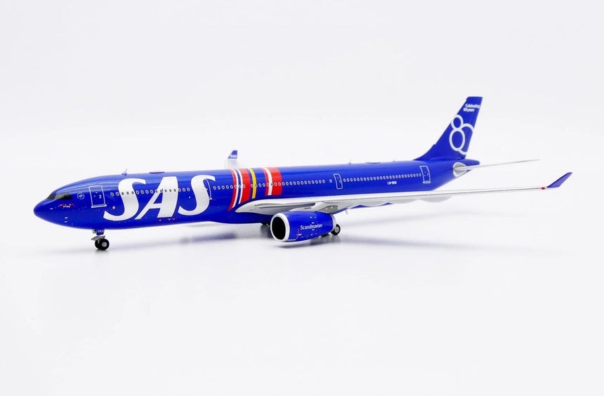 JC Wings SAS Scandinavian Airlines Airbus A330-300 "Celebrating 80 Years" (LN-RKR) 1/400 Aircraft Scale Model