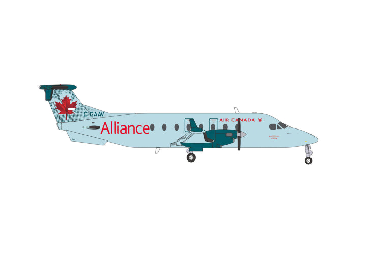 Herpa Air Canada Alliance Beechcraft 1900D - C-GAAV 1/200 Aircraft Scale Model