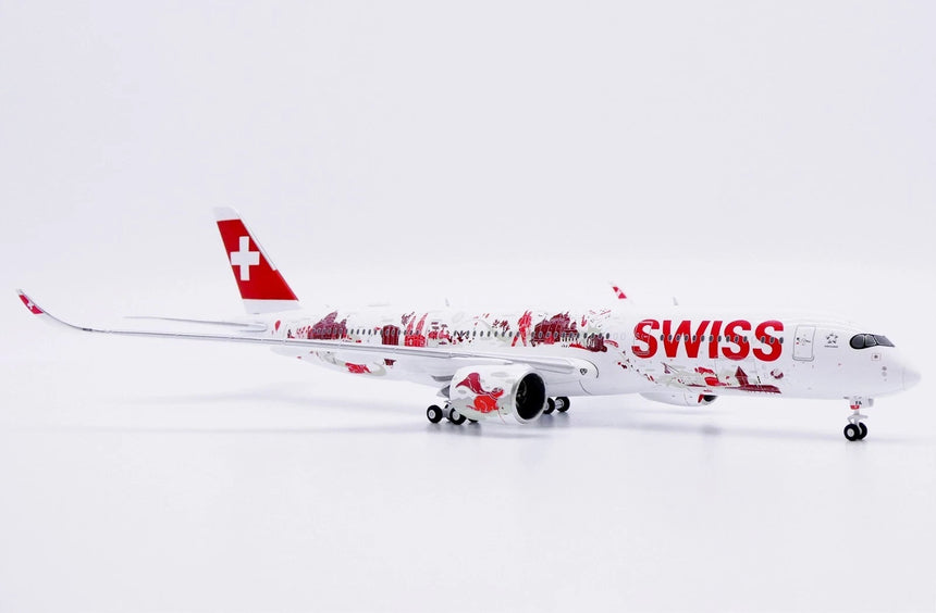 JC Wings Swiss Airbus A350-900 "Wanderlust" (HB-IFA) 1/400 Aircraft Scale Model