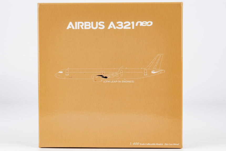 NG Models Blank Model Airbus A321neo (CFM LEAP-1A engines) 1/400 Aircraft Scale Model