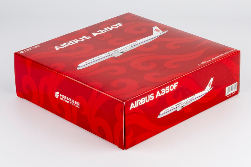 NG Models Air China Cargo Airbus A350F (black Cargo titles; with flag) 1/400 Aircraft Scale Model
