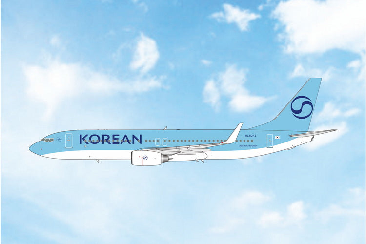 Phoenix Korean Air Boeing B737-800 HL8241 1/400 Aircraft Scale Model