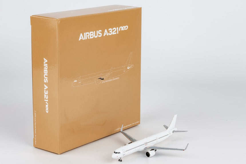 NG Models Blank Model Airbus A321neo (PW PW1000G engines) 1/400 Aircraft Scale Model