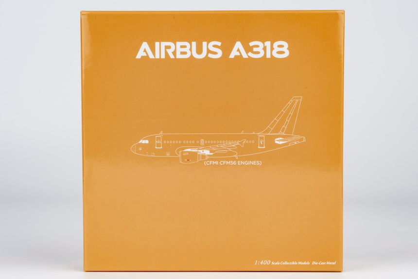 NG Models Blank Model Airbus A318-100 / CFMI CFM56 ENGINES 1/400 Aircraft Scale Model