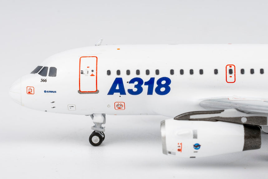 NG Models Airbus Industrie Airbus A318-100 F-WWIA old colors; PW6000 ENGINES 1/400 Aircraft Scale Model
