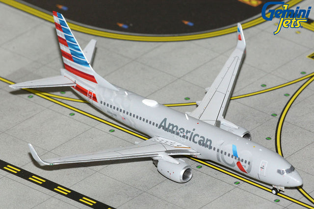 GeminiJets American Airlines Boeing B737-800W N840NN 100 Centennial Livery 1/400