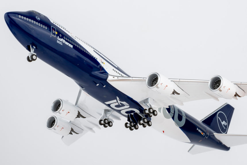 NG Models Lufthansa Boeing B747-8i D-ABYN 100 Years Anniversary 1/400 Aircraft Scale Model