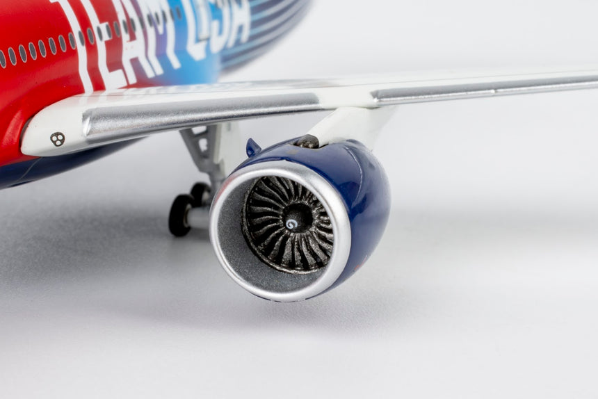 NG Models Delta Air Lines Airbus A350-900 N531DN TEAM USA #3 1/400 Aircraft Scale Model