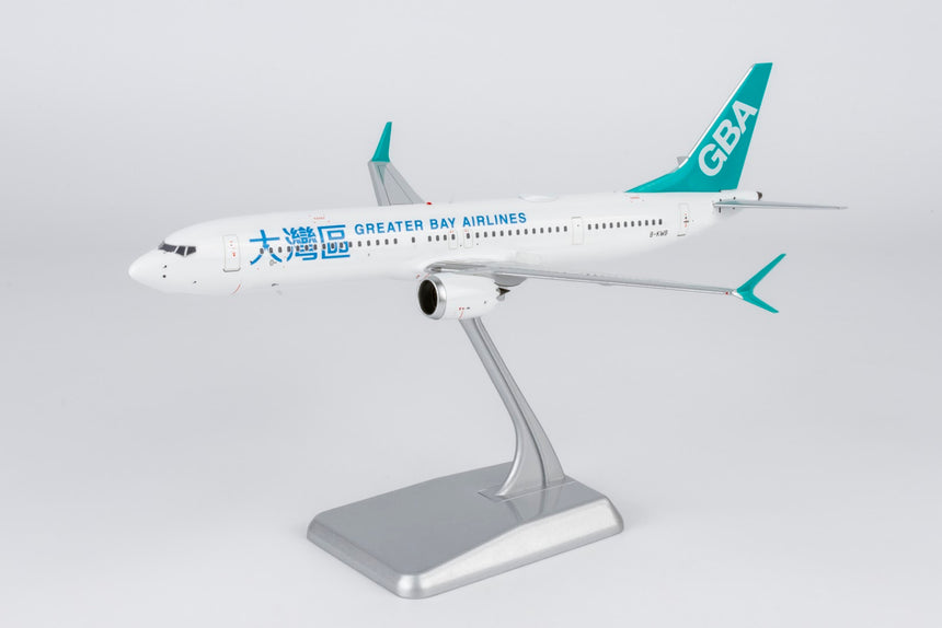 NG Models Greater Bay Airlines Boeing 737 MAX 9 B-KWB 1/200 Aircraft Scale Model