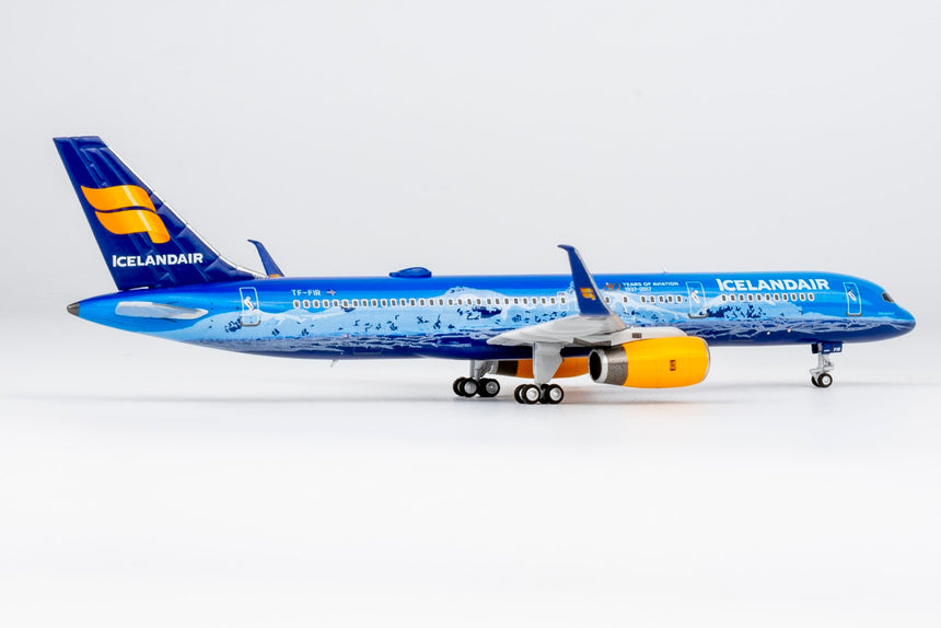 NG Models Icelandair Boeing 757-200/w TF-FIR Vatnajokull Aircraft Scale Model