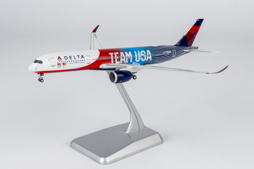 NG Models Delta Air Lines Airbus A350-900 N531DN TEAM USA #3; (Ultimate) 1/400 Aircraft Scale Model