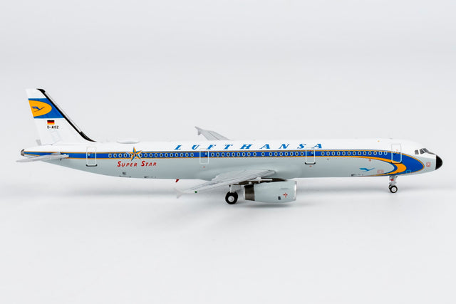 NG Models Lufthansa Airbus A321-200 D-AISZ (Super Star heritage livery) (ULTIMATE) 1/400 Aircraft Scale Model