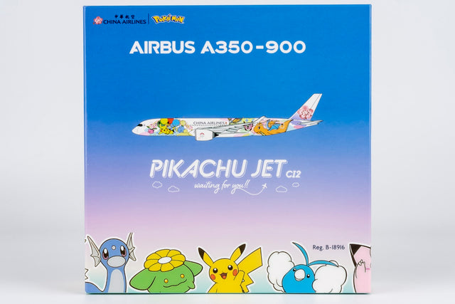 NG Models China Airlines Airbus A350-900 B-18916 Jet CI #2 1/400 Aircraft Scale Model