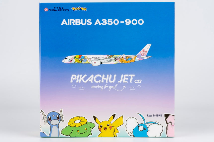 NG Models China Airlines Airbus A350-900 B-18916 Jet CI #2 1/400 Aircraft Scale Model
