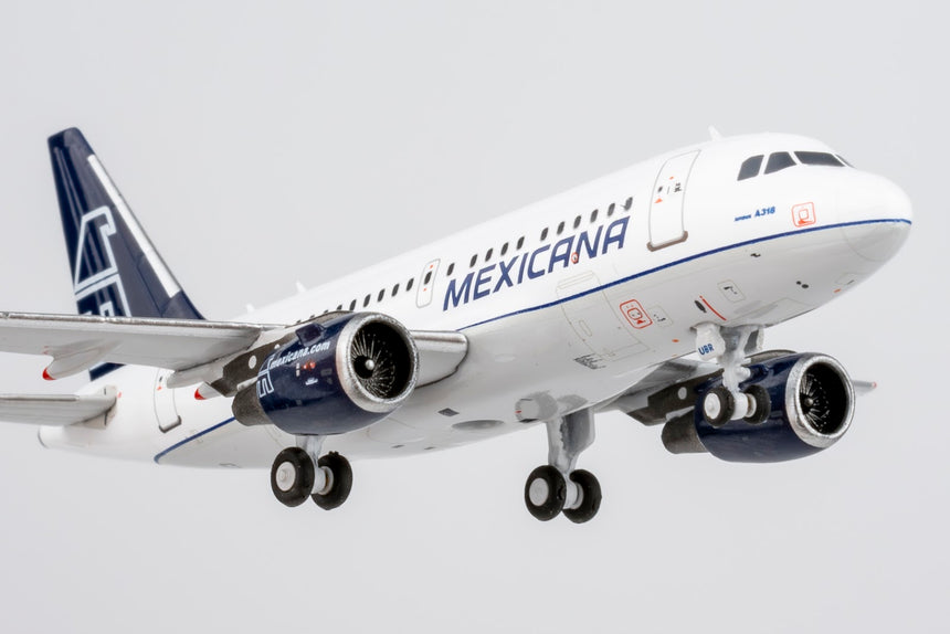 NG Models Mexicana Airbus A318-100 XA-UBR old colors 1/400 Aircraft Scale Model