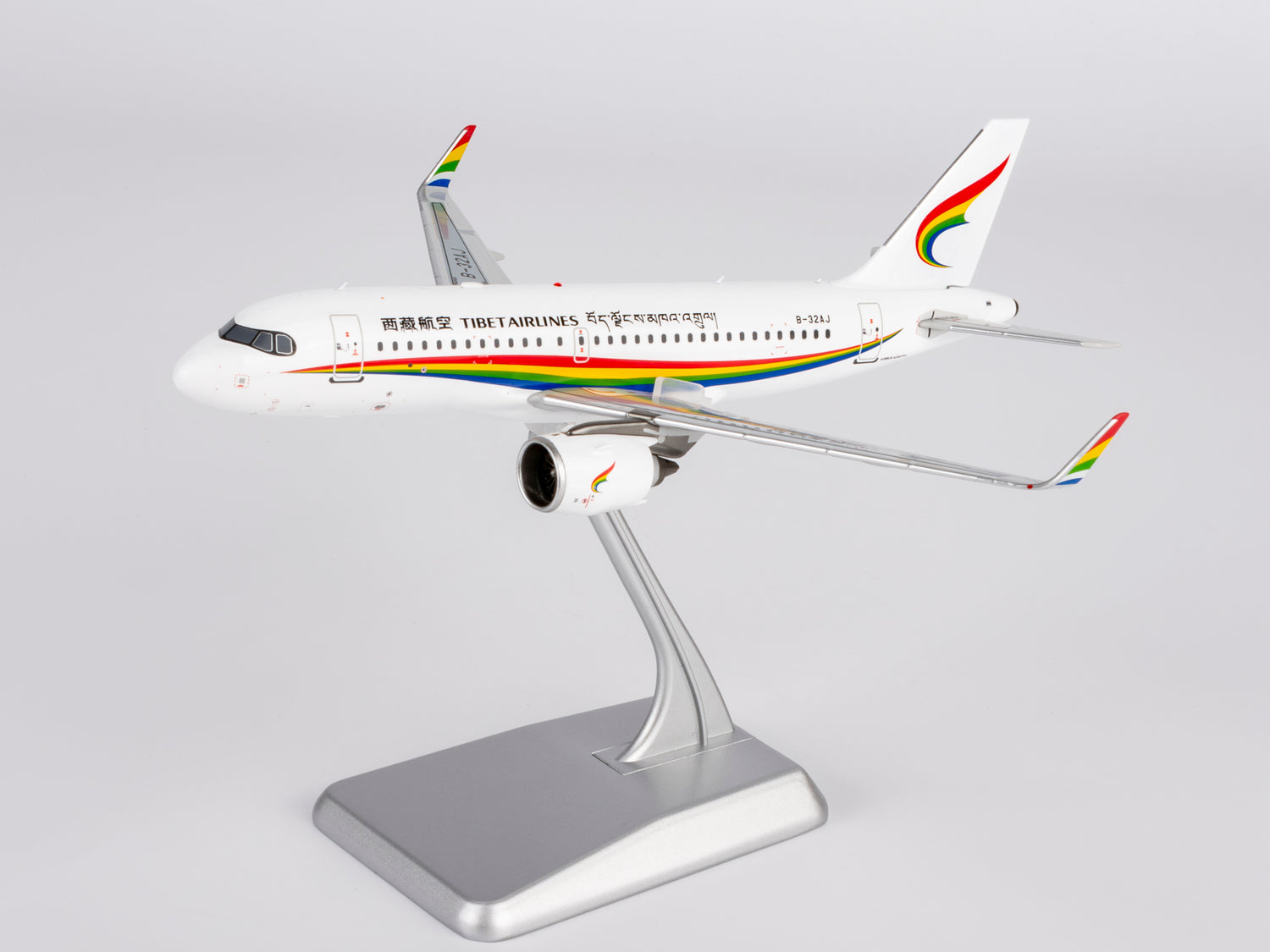 NG Models Tibet Airlines (the 1st A319neo for TV) Airbus A319neo B-32AJ 1/200 Aircraft Scale Model
