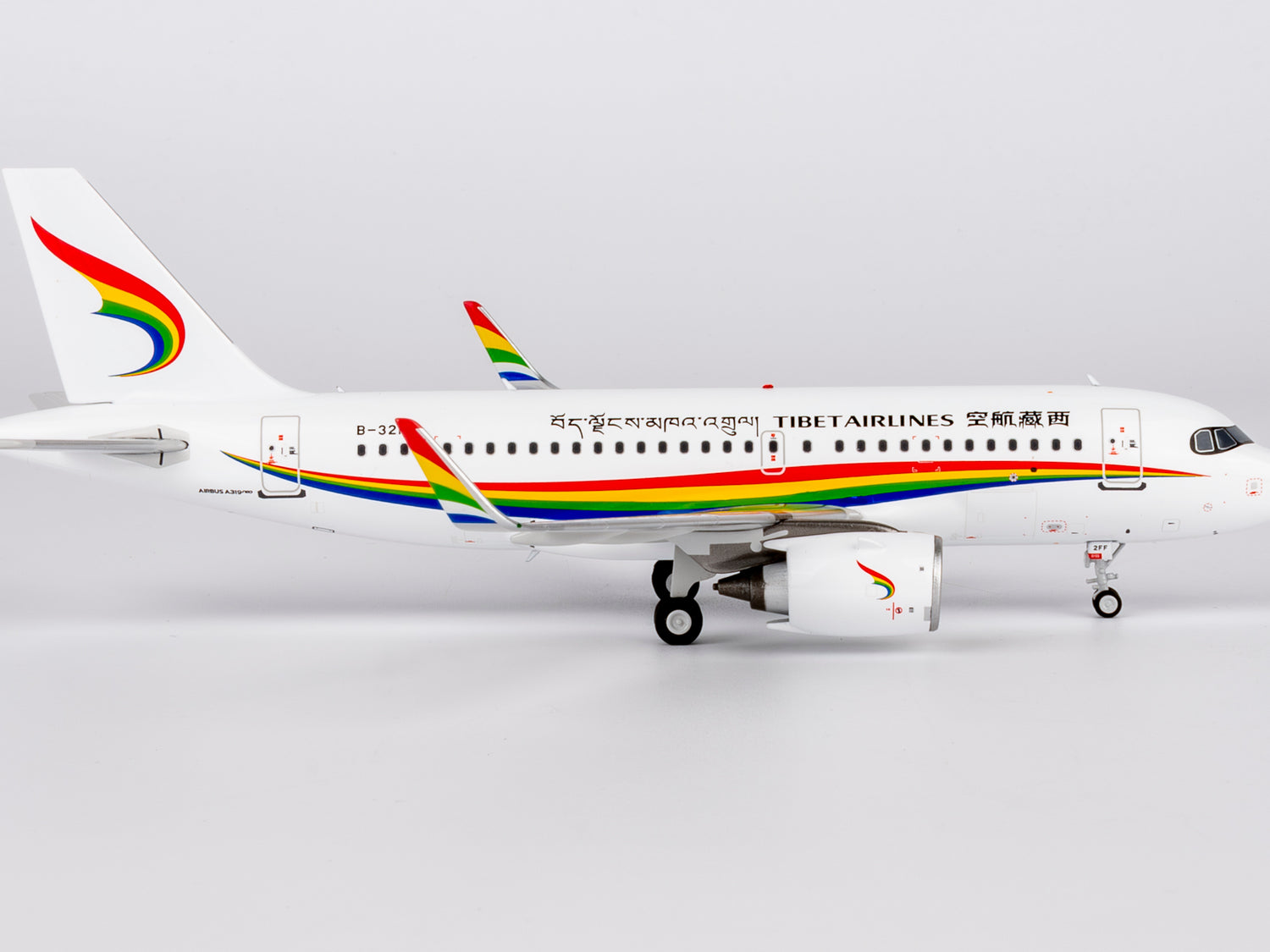 NG Models Tibet Airlines Airbus A319neo B-32FF 1/200 Aircraft Scale Model