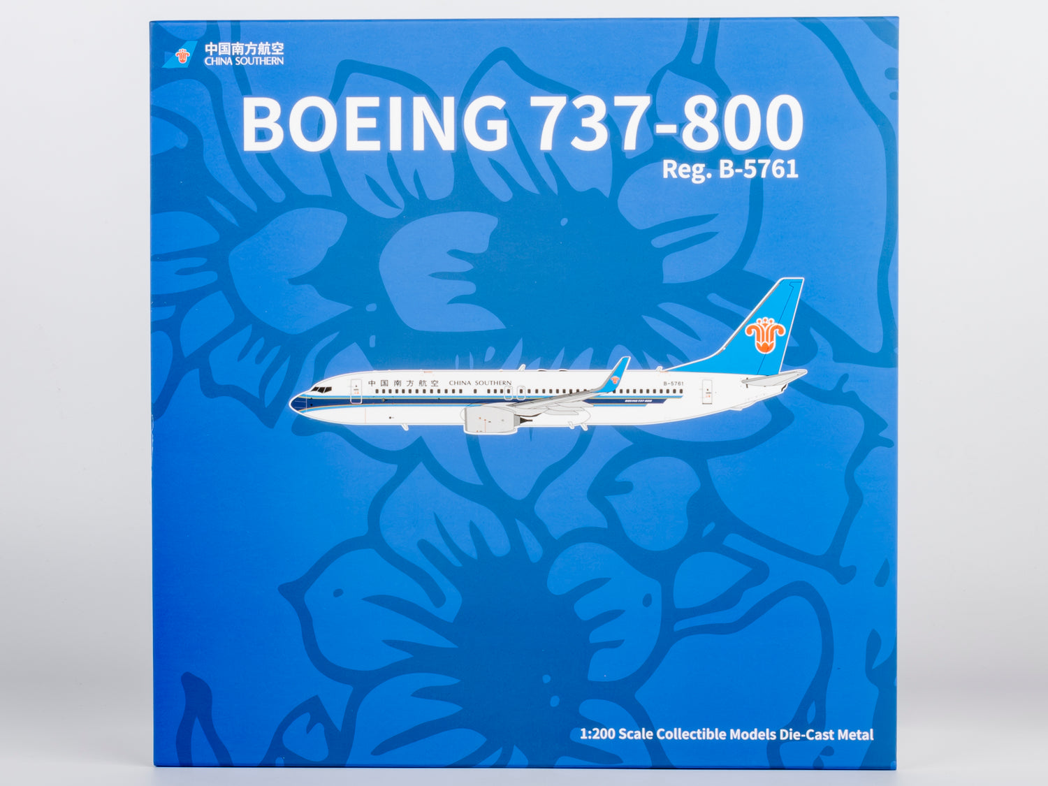 NG Models China Southern Airlines Boeing 737-800/w B-5761 1/200 Scale