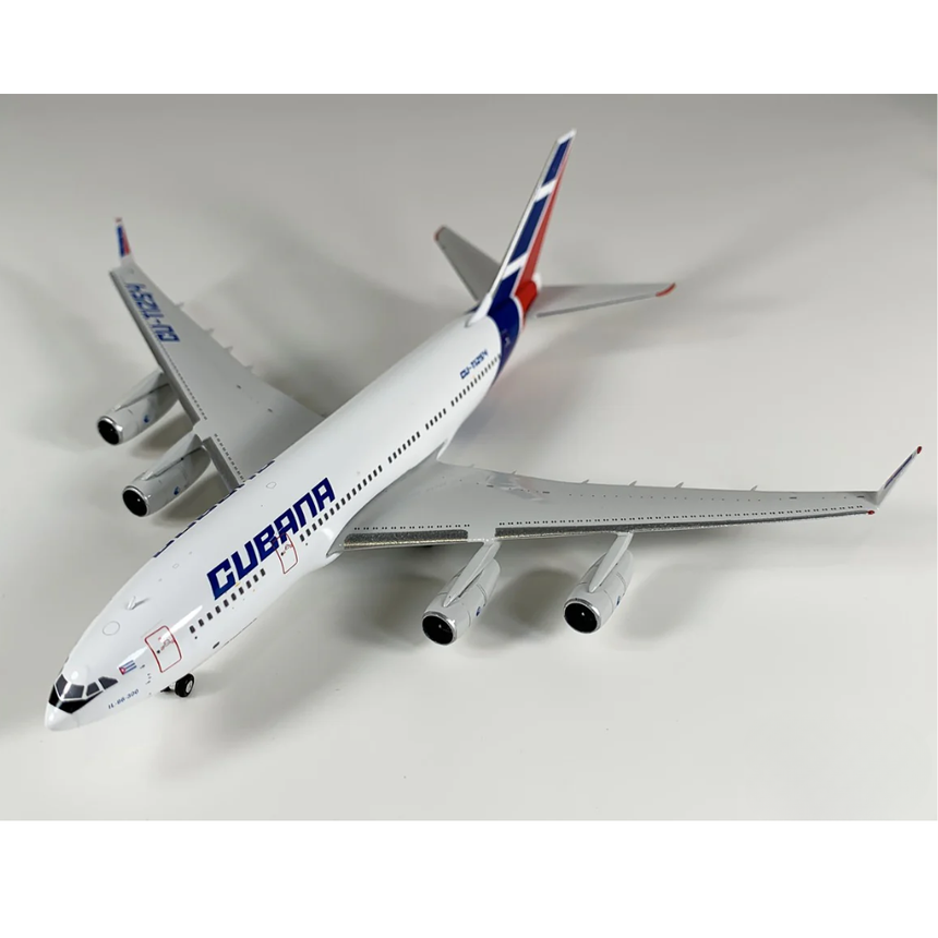 Phoenix Cubana Ilyushin IL-96-300 CU-T1254 1/400 Aircraft Scale Model