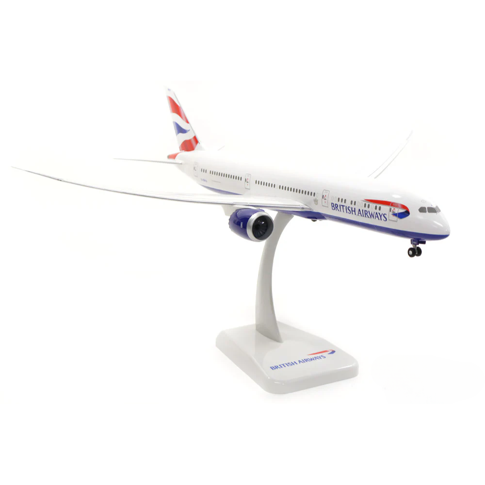 Hogan British Airways Boeing 787-9 Dreamliner G-ZBKA 1/200 Aircraft Scale Model