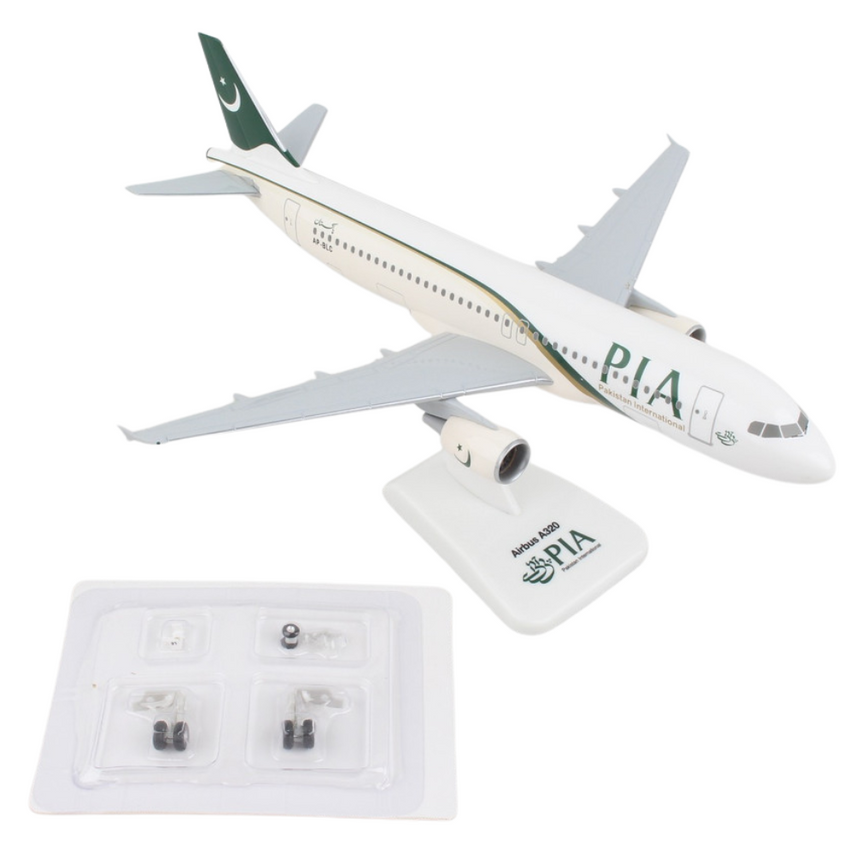 Hogan PIA Pakistan International Airbus A320 1/200 Aircraft Scale Model
