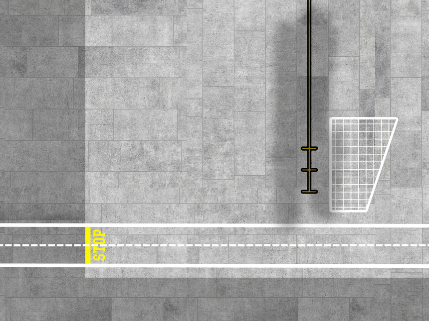 AMS 1/400 & 1/500 Scale Paper Airport Mat