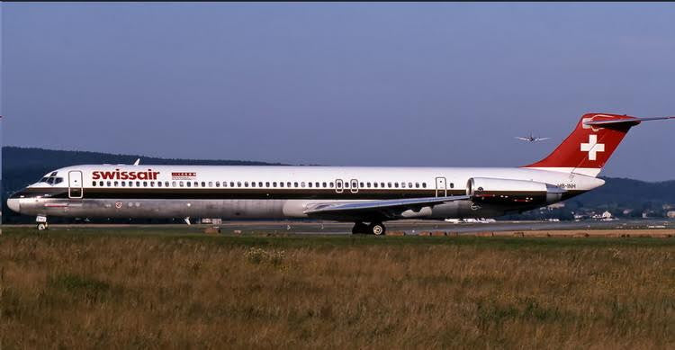 Phoenix Swissair Mcdonnell Douglas MD-81 HB-INH 1/400 Scale
