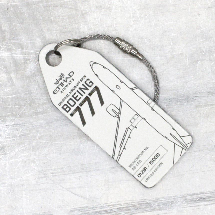 Aviationtag Etihad Boeing 777 – A6-LRB (Pearl White)