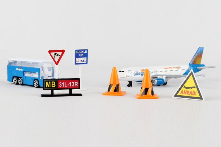 Allegiant Airlines Model Airport Play Set Toy