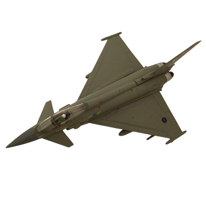 AMS Military RAF United Kingdom 2008 Eurofighter Typhoon F.2 1/100 Aircraft Scale Model