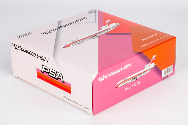 NG Models PSA - Pacific Southwest Airlines Lockheed L-1011-1 N10114 (with Extra Underbody Fairing) 1/400 Aircraft Scale Model