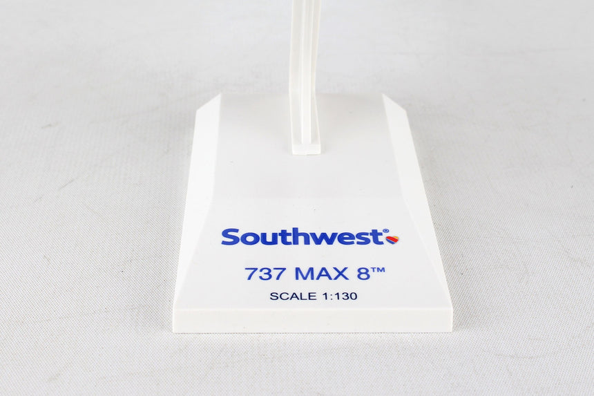 SkyMarks Southwest Airlines Boeing 737-Max8 W/Wifi Dome 1/130 Aircraft Scale Model