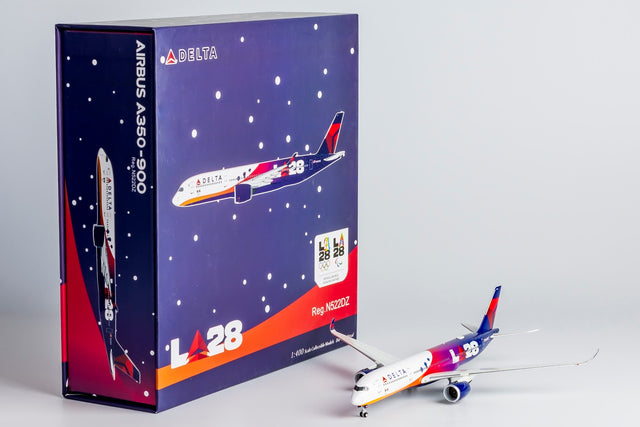 NG Models Delta Air Lines Airbus A350-900 N522DZ LA28(ULTIMATE) 1/400 Aircraft Scale Model