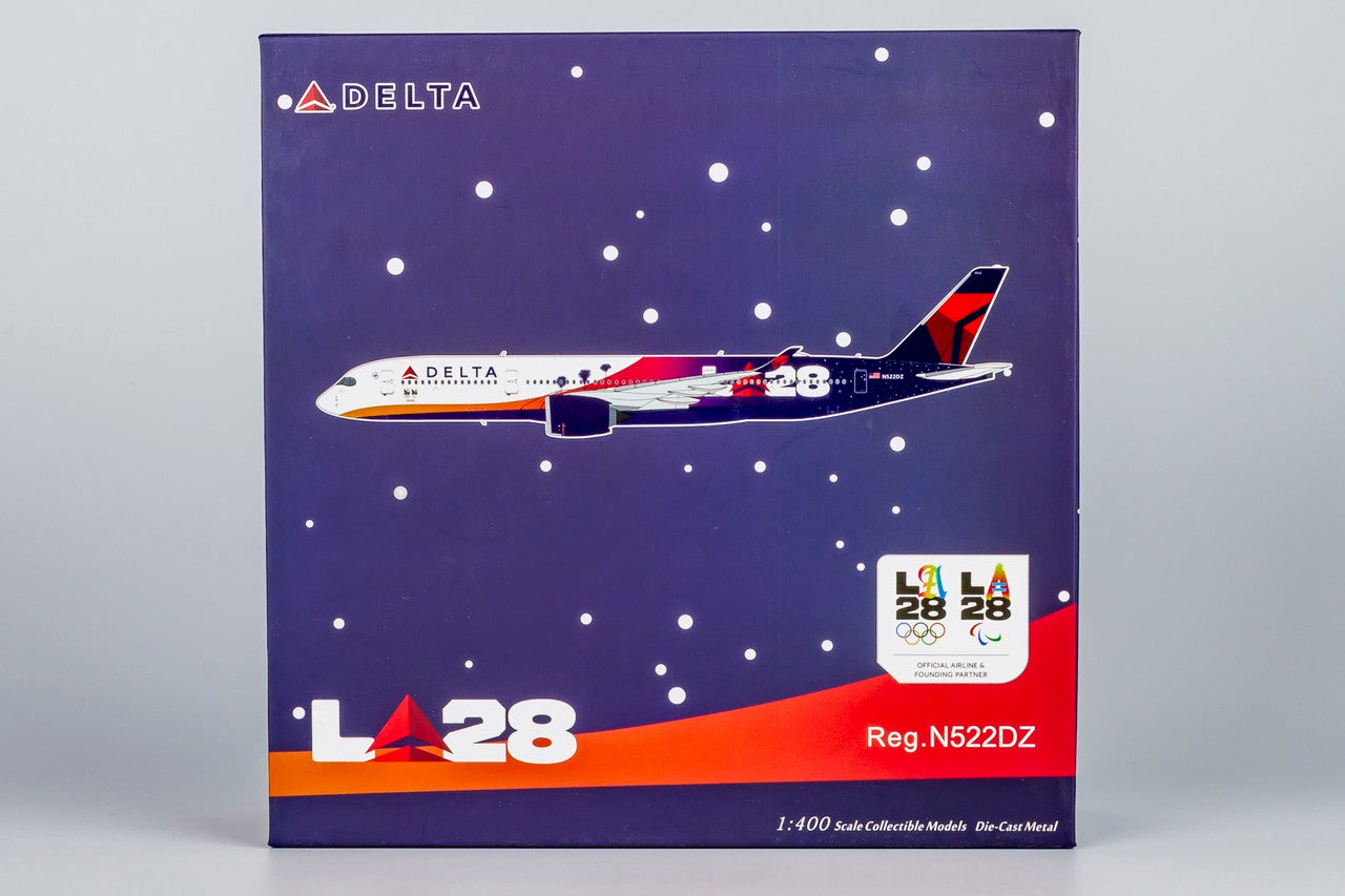 NG Models Delta Air Lines Airbus A350-900 N522DZ LA28(ULTIMATE) 1/400 Scale